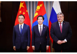 МОНГОЛ УЛС, БНХАУ, ОХУ-ЫН ЗӨВЛӨЛДӨХ УУЛЗАЛТ БОЛОВ.